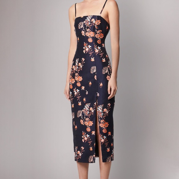 ELLIATT Platinum Dress | Size Medium | Preowned - Picture 1 of 12